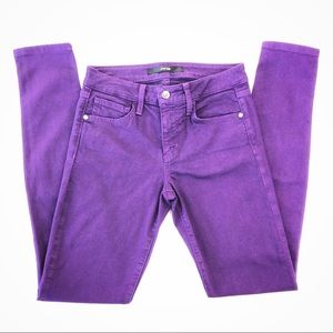 Joe’s Jeans Skinny Visionaire Purple Pants 27